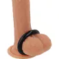 POWERING - SUPER FLEXIBLE Y RESISTENTE ANILLO PENE 4.5CM NEGRO POWERING - SUPER FLEXIBLE Y RESISTENTE ANILLO PENE 4.5CM NEGRO