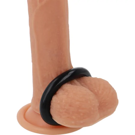 POWERING - SUPER FLEXIBLE Y RESISTENTE ANILLO PENE 4.5CM NEGRO