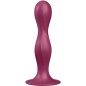 SATISFYER - DILDO EN SILICONE DOUBLE BALL-R BLEU SATISFYER - DILDO EN SILICONE DOUBLE BALL-R BLEU