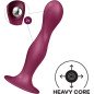 SATISFYER - DILDO EN SILICONE DOUBLE BALL-R BLEU SATISFYER - DILDO EN SILICONE DOUBLE BALL-R BLEU