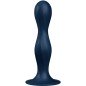 SATISFYER - DILDO EN SILICONE DOUBLE BALL-R BLEU SATISFYER - DILDO EN SILICONE DOUBLE BALL-R BLEU