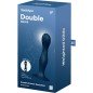 SATISFYER - DILDO EN SILICONE DOUBLE BALL-R BLEU SATISFYER - DILDO EN SILICONE DOUBLE BALL-R BLEU