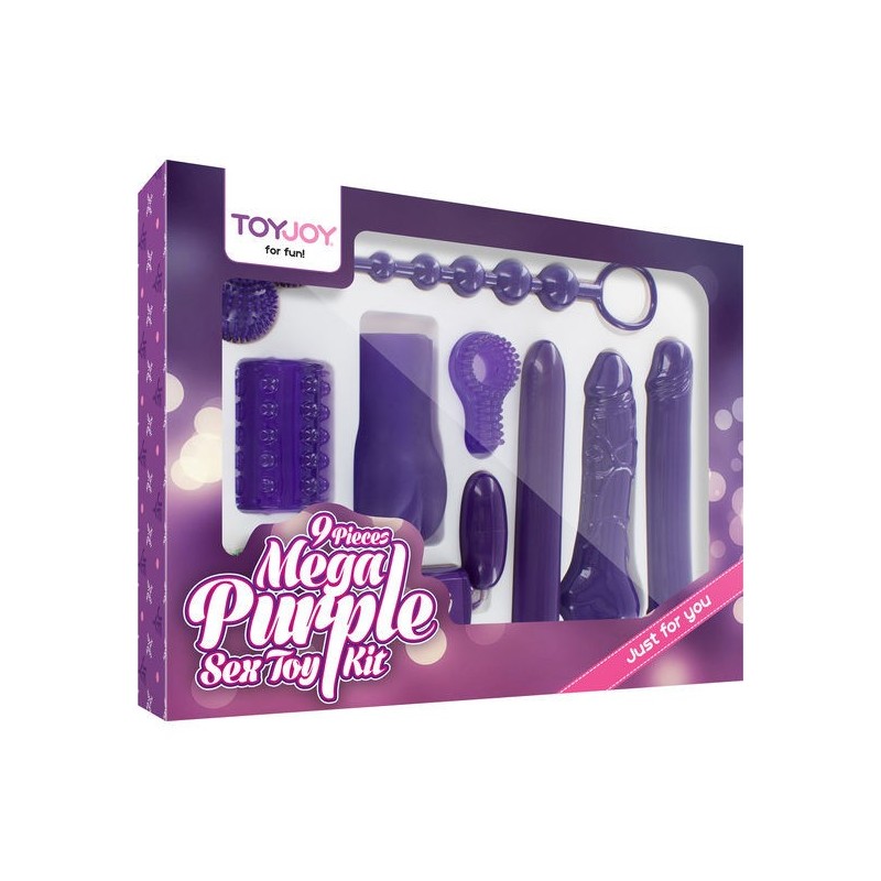 TOYJOY - JUST FOR YOU KIT DE JOUETS SEXUELS MÉGA VIOLET TOYJOY - JUST FOR YOU KIT DE JOUETS SEXUELS MÉGA VIOLET