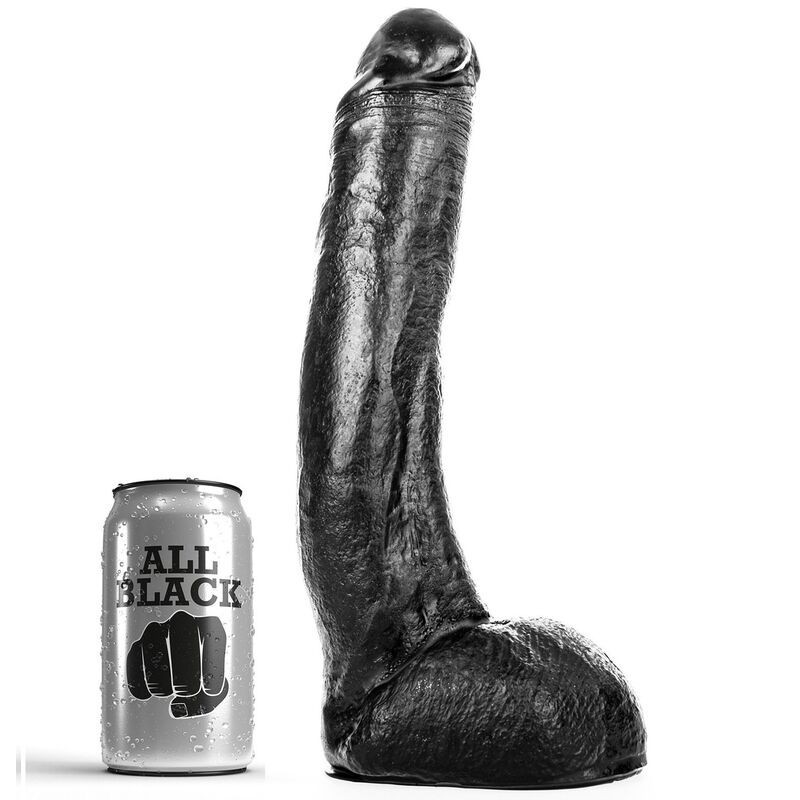 ALL BLACK - DONG 29 CM CURVADO ALL BLACK - DONG 29 CM CURVADO