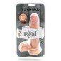 GET REAL - GODE DOUBLE DENSITÉ 12 CM BALLES PEAU GET REAL - GODE DOUBLE DENSITÉ 12 CM BALLES PEAU