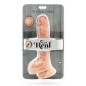 GET REAL - GODE DOUBLE DENSITÉ 25,5 CM BALLES PEAU GET REAL - GODE DOUBLE DENSITÉ 25,5 CM BALLES PEAU