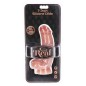 GET REAL - GODE EN SILICONE 18 CM AVEC BALLES PEAU GET REAL - GODE EN SILICONE 18 CM AVEC BALLES PEAU