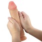 PRETTY LOVE - SÉRIE SLIDING SKIN GODE RÉALISTE AVEC VENTOUSE SLIDING SKIN FLESH 23,4 CM PRETTY LOVE - SÉRIE SLIDING SKIN GODE RÉALISTE AVEC VENTOUSE SLIDING SKIN FLESH 23,4 CM