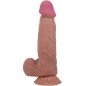 PRETTY LOVE - SÉRIE SLIDING SKIN GODE RÉALISTE AVEC VENTOUSE COULISSANTE PEAU BRUN 21,8 CM PRETTY LOVE - SÉRIE SLIDING SKIN GODE RÉALISTE AVEC VENTOUSE COULISSANTE PEAU BRUN 21,8 CM