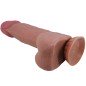 PRETTY LOVE - SÉRIE SLIDING SKIN GODE RÉALISTE AVEC VENTOUSE COULISSANTE PEAU BRUN 21,8 CM PRETTY LOVE - SÉRIE SLIDING SKIN GODE RÉALISTE AVEC VENTOUSE COULISSANTE PEAU BRUN 21,8 CM