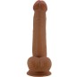 PRETTY LOVE - DILDO REALISTICO ALTO 22 CM MARRONE PRETTY LOVE - DILDO REALISTICO ALTO 22 CM MARRONE