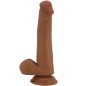 PRETTY LOVE - DILDO REALISTICO ALTO 22 CM MARRONE PRETTY LOVE - DILDO REALISTICO ALTO 22 CM MARRONE