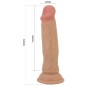 PRETTY LOVE - QUENTIN REALISTISCHER DILDO 18 CM FLEISCH PRETTY LOVE - QUENTIN REALISTISCHER DILDO 18 CM FLEISCH