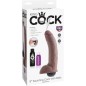 KING COCK - REALISTIC BROWN EJACULATOR PENIS 22.86 CM KING COCK - REALISTIC BROWN EJACULATOR PENIS 22.86 CM