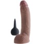 KING COCK - REALISTIC BROWN EJACULATOR PENIS 22.86 CM KING COCK - REALISTIC BROWN EJACULATOR PENIS 22.86 CM