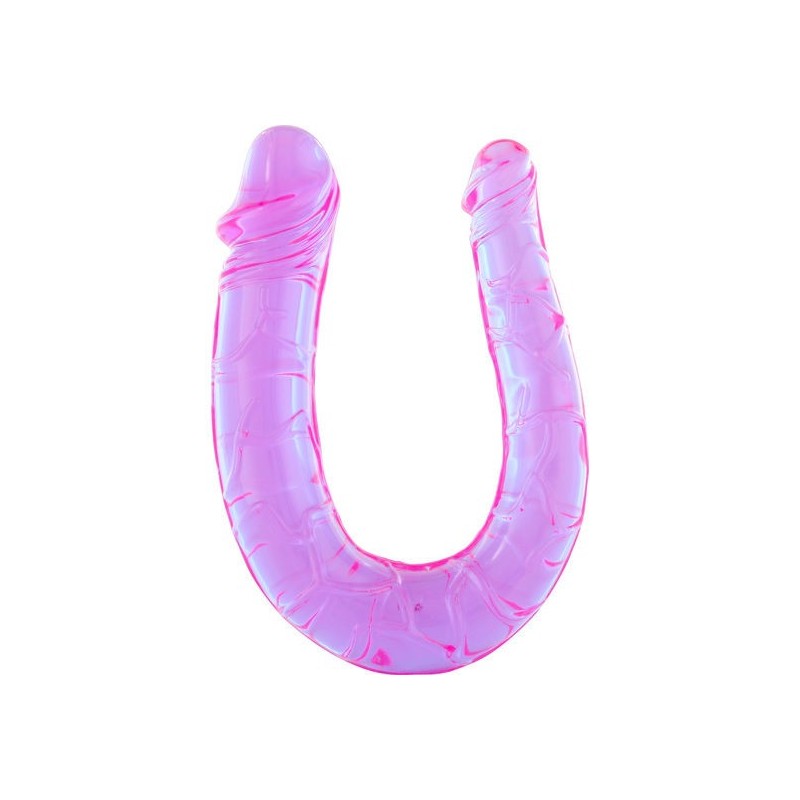 SEVEN CREATIONS - PENIS MIT ZWEI FLEXIBLEN JELLY-KÖPFEN SEVEN CREATIONS - PENIS MIT ZWEI FLEXIBLEN JELLY-KÖPFEN