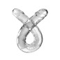 KING COCK - DOUBLE TROUBLE DOUBLE DILDO 46 CM CLEAR KING COCK - DOUBLE TROUBLE DOUBLE DILDO 46 CM CLEAR