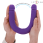 INTENSE - GUNTER DILDO DOUBLE VIBRATEUR 40 CM VIOLET TÉLÉCOMMANDE INTENSE - GUNTER DILDO DOUBLE VIBRATEUR 40 CM VIOLET TÉLÉCOMMANDE