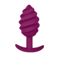 G-VIBE - GPLUG TWIST 2 PLUG ANAL VIOLET G-VIBE - GPLUG TWIST 2 PLUG ANAL VIOLET