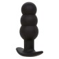 CALEXOTICS - ROCK BOTTOM PLUG ANAL PERLÉ 10 VIBRATIONS SILICONE NOIR CALEXOTICS - ROCK BOTTOM PLUG ANAL PERLÉ 10 VIBRATIONS SILICONE NOIR