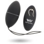 WOMANVIBE - ALSAN EGG TELECOMMANDE NOIR SILICONE NOIR WOMANVIBE - ALSAN EGG TELECOMMANDE NOIR SILICONE NOIR