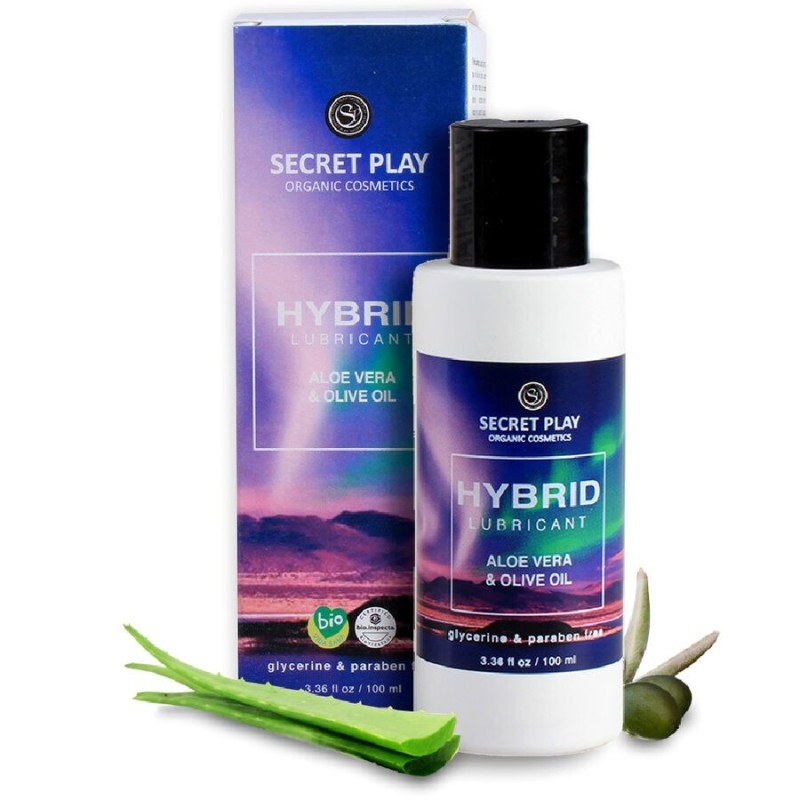 SECRETPLAY - LUBRIFIANT BIO HYBRIDE 100 ML SECRETPLAY - LUBRIFIANT BIO HYBRIDE 100 ML
