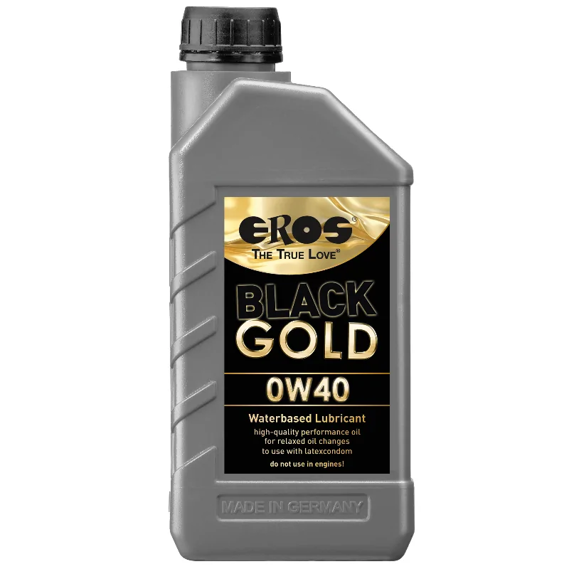 EROS - BLACK GOLD 0W40 LUBRIFIANT BASE D'EAU 1000 ML EROS - BLACK GOLD 0W40 LUBRIFIANT BASE D'EAU 1000 ML