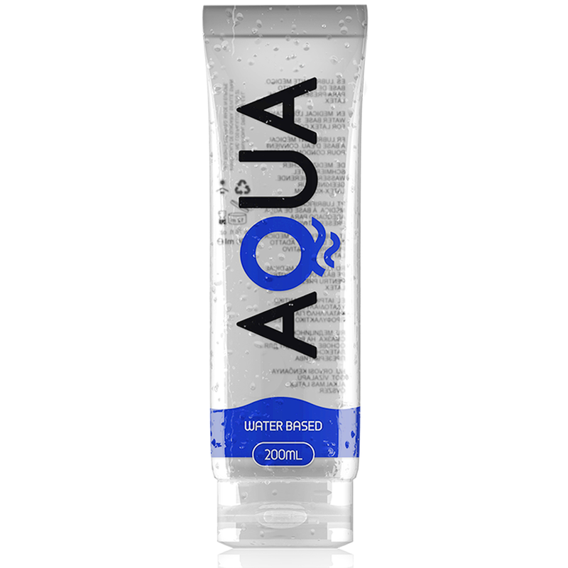 AQUA QUALITY - LUBRIFICANTE A BASE ACQUA 200 ML AQUA QUALITY - LUBRIFICANTE A BASE ACQUA 200 ML