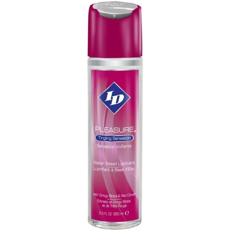 ID PLEASURE - LUBRIFIANT BASE DEAU SENSATION TINGING 250 ML ID PLEASURE - LUBRIFIANT BASE DEAU SENSATION TINGING 250 ML