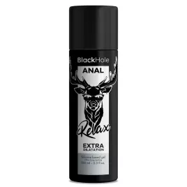 BLACK HOLE - GEL SILICONE BASE ANAL DILATION 100 ML