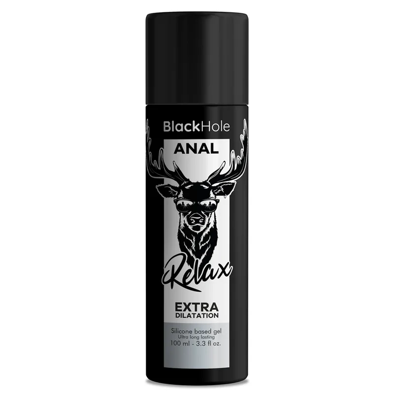 BLACK HOLE - GEL SILICONE BASE ANAL DILATION 100 ML BLACK HOLE - GEL SILICONE BASE ANAL DILATION 100 ML