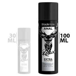 BLACK HOLE - GEL DILATAZIONE ANALE A BASE DI SILICONE 100 ML