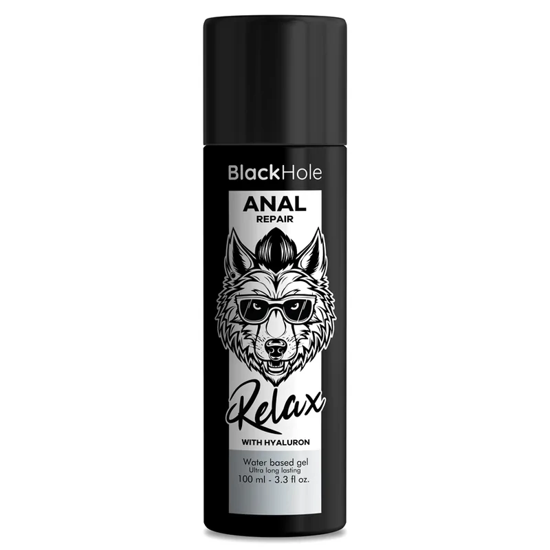 BLACK HOLE - ANAL REPAIR WATER BASED RELAX WITH HYALURON 100 ML BLACK HOLE - ANAL REPAIR WATER BASED RELAX WITH HYALURON 100 ML