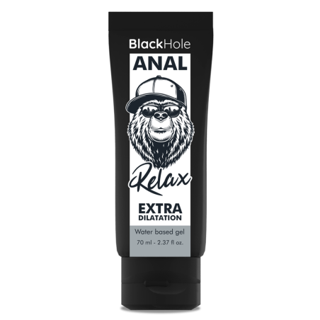BLACK HOLE - GEL DILATANTE ANALE A BASE D'ACQUA 70 ML