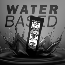 BLACK HOLE - ANAL-DILATIONSGEL AUF WASSERBASIS 70 ML