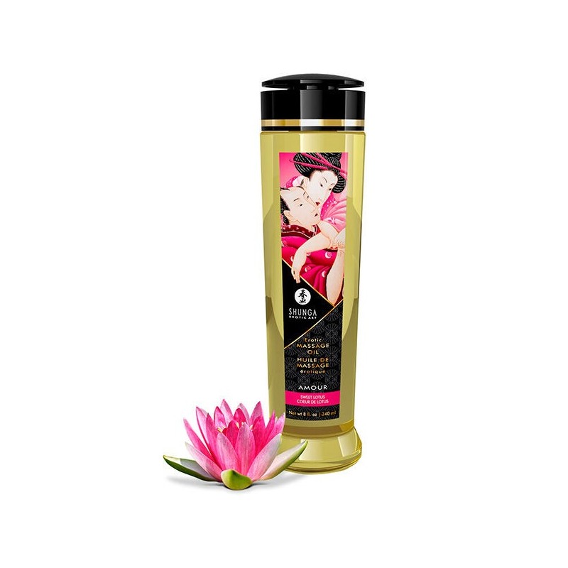 SHUNGA - HUILE DE MASSAGE DAMOUR ÉROTIQUE 240 ML SHUNGA - HUILE DE MASSAGE DAMOUR ÉROTIQUE 240 ML