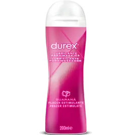 DUREX - GUARANA STIMULATING MASSAGE LUBRICANT GEL 200 ML