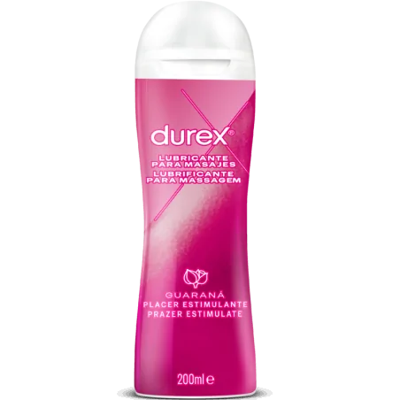 DUREX - GUARANA STIMULATING MASSAGE LUBRICANT GEL 200 ML
