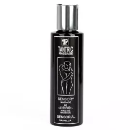 EROS-ART - HUILE DE MASSAGE TANTRIQUE NATURELLE ET VANILLE APHRODISIAQUE 100 ML