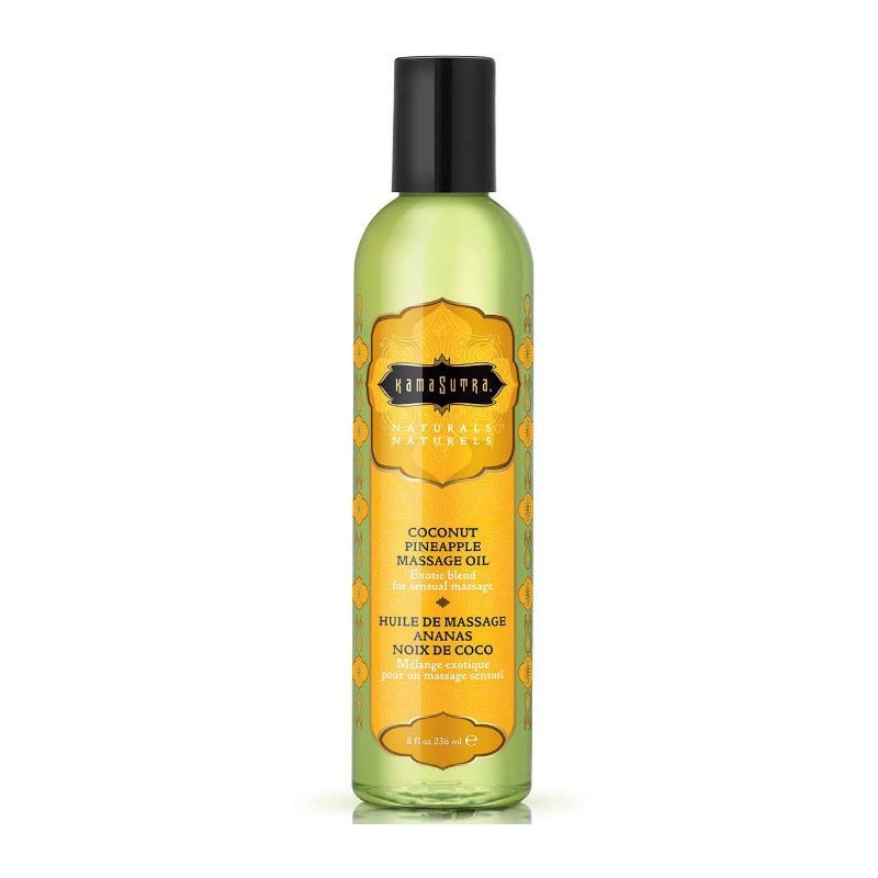 KAMASUTRA - NATURALS PIÑA COLADA MASSAGE OIL 236ML KAMASUTRA - NATURALS PIÑA COLADA MASSAGE OIL 236ML