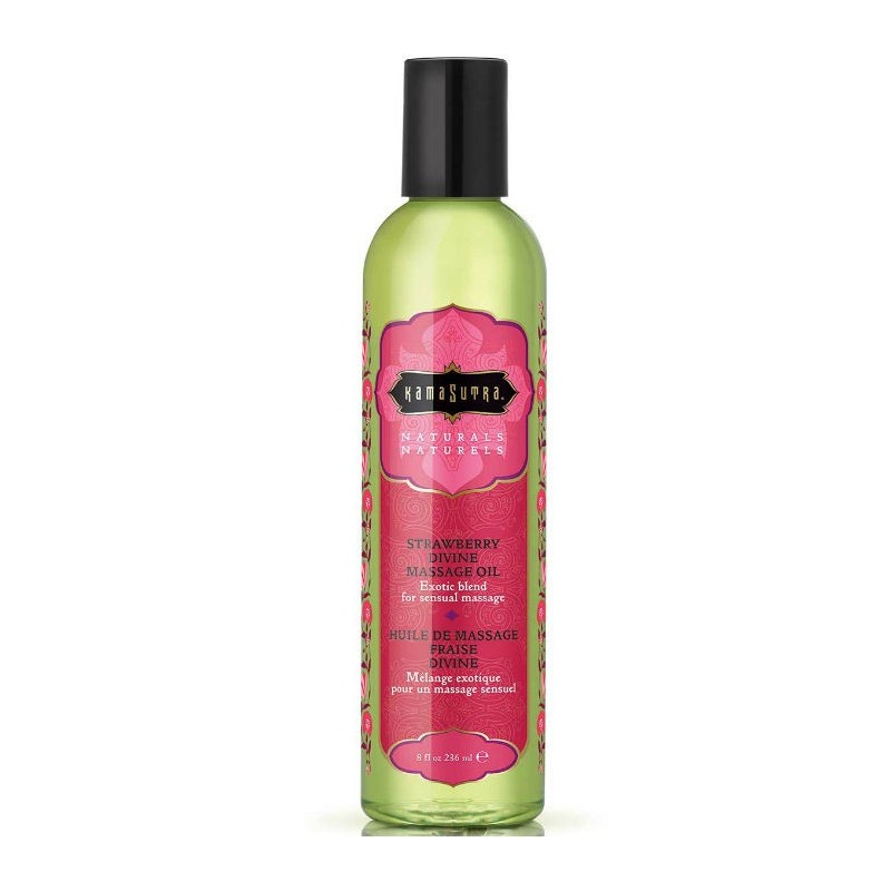 KAMASUTRA - NATURALS GÖTTLICHES ERDBEERMASSAGEÖL 236ML KAMASUTRA - NATURALS GÖTTLICHES ERDBEERMASSAGEÖL 236ML