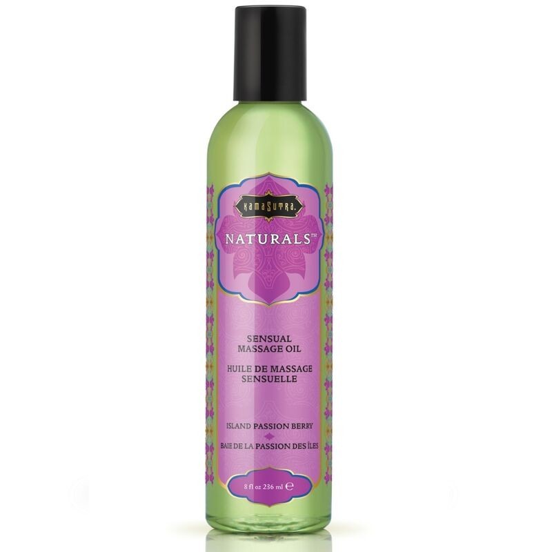 KAMASUTRA - OLIO DA MASSAGGIO NATURALE BACCA DELLA PASSIONE 236 ML KAMASUTRA - OLIO DA MASSAGGIO NATURALE BACCA DELLA PASSIONE 236 ML