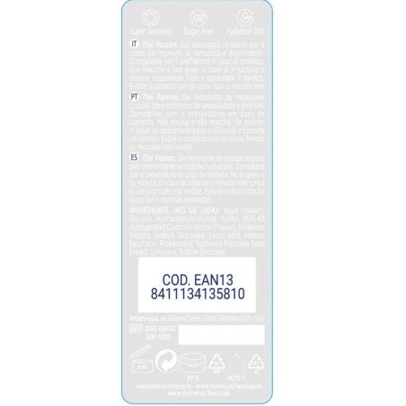 CONTROL - 2 EN 1 MASSAGE PLAISIR THAI PASSION 200 ML