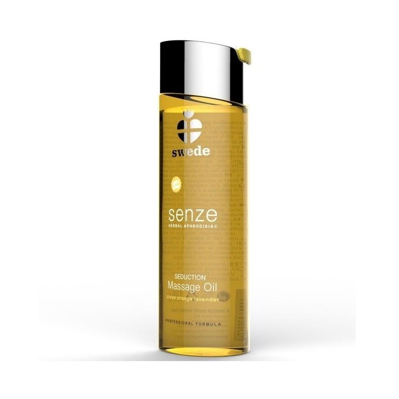 SWEDE - HERBAL APHRODISIAQUE HUILE DE MASSAGE SÉDUCTION 75 ML