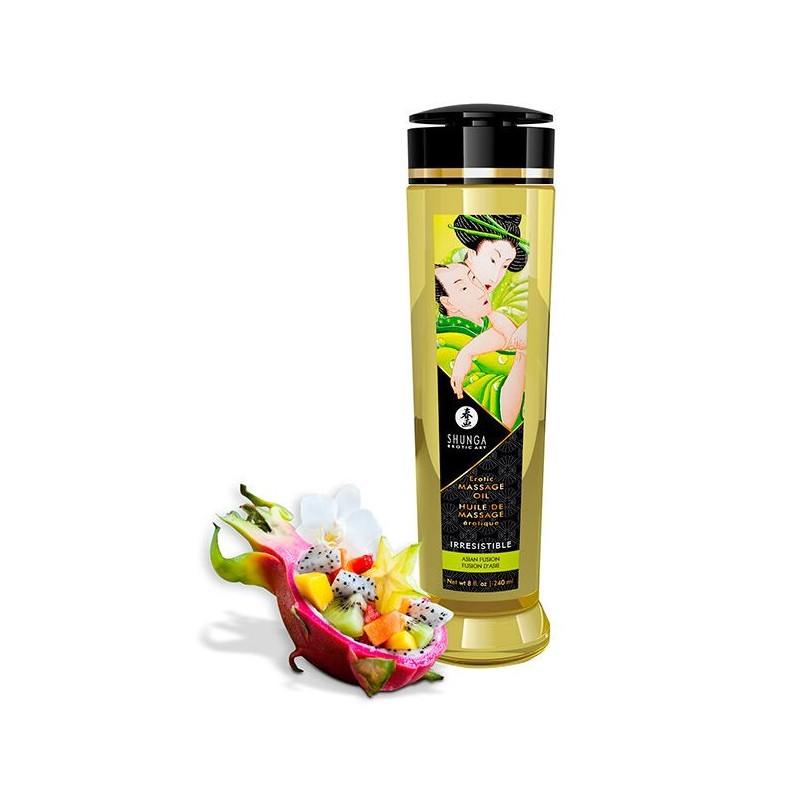 SHUNGA - HUILE DE MASSAGE ÉROTIQUE IRRESISTIBLE 240ML SHUNGA - HUILE DE MASSAGE ÉROTIQUE IRRESISTIBLE 240ML