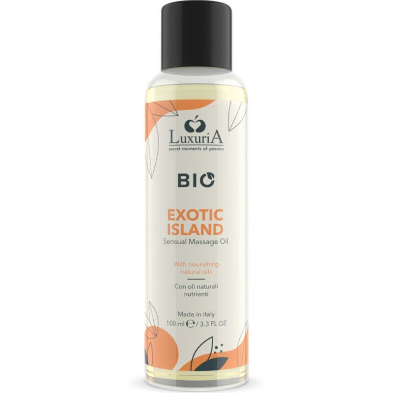 INTIMATELINE LUXURIA - HUILE DE MASSAGE BIO ÎLES EXOTIQUE 100 ML INTIMATELINE LUXURIA - HUILE DE MASSAGE BIO ÎLES EXOTIQUE 100 ML