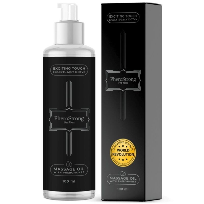 PHEROSTRONG - OLIO DA MASSAGGIO PER UOMO 100 ML PHEROSTRONG - OLIO DA MASSAGGIO PER UOMO 100 ML