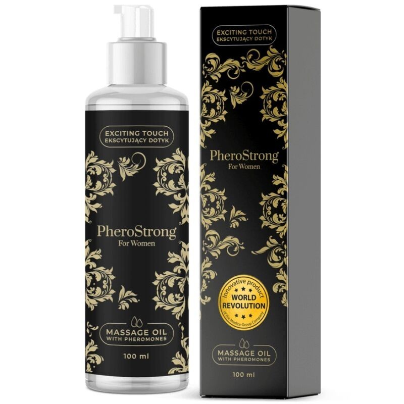 PHEROSTRONG - OLIO DA MASSAGGIO PER DONNA 100 ML PHEROSTRONG - OLIO DA MASSAGGIO PER DONNA 100 ML