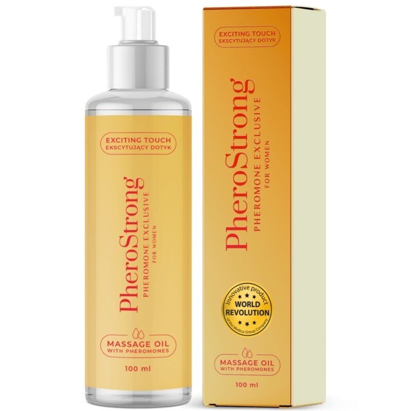 PHEROSTRONG - HUILE DE MASSAGE EXCLUSIVE POUR FEMMES 100 ML PHEROSTRONG - HUILE DE MASSAGE EXCLUSIVE POUR FEMMES 100 ML