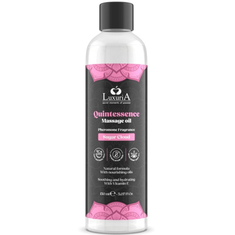 INTIMATELINE LUXURIA - HUILE DE MASSAGE NUAGE DE SUCRE 150 ML INTIMATELINE LUXURIA - HUILE DE MASSAGE NUAGE DE SUCRE 150 ML